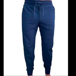 Lululemon men’s size medium athletic joggers, like new, navy blue